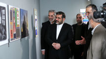 Minister of Culture visits Fajr Festival of Visual Arts