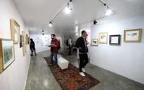 نمایشگاه آثار دو و سه‌بعدی شقایق عربی و فریدون آو در گالری دستان دو