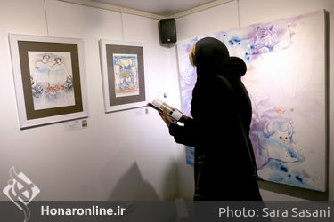 نمایشگاه نقاشی‌های رحیم مولائیان در گالری سیحون
