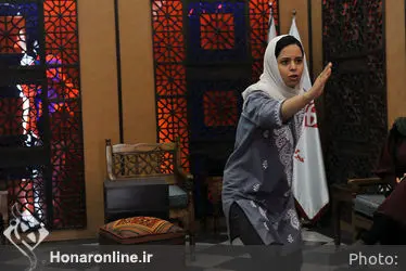 ورکشاپ نقالی دکتر پرویز ممنون در موسسه توسعه هنرهای معاصر