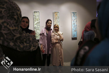 نمایشگاه نقاشی آناهیتا غضنفری در گالری شیرین