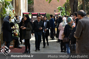 مراسم یادبود منیر شاهرودى فرمانفرمائیان