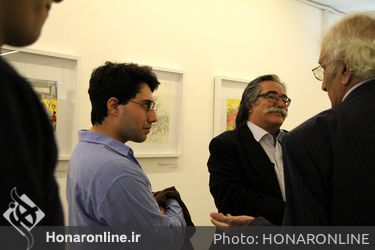 نمایشگاه کاریکاتور بازی تاش و خط در گالری راه ابریشم