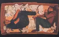 آثار منتخب هنرمندان جوان روی دیوار گالری آس / منتخبین گالری مجازی پارس ‎آنلاین به آرت دبی می‌روند