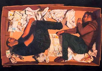 آثار منتخب هنرمندان جوان روی دیوار گالری آس / منتخبین گالری مجازی پارس ‎آنلاین به آرت دبی می‌روند