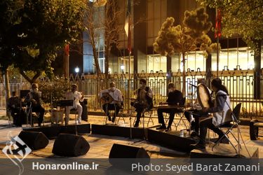 اجرای گروه آوای حنانه در پهنه رودکی