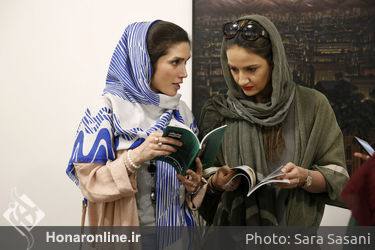 افتتاحیه‌ی نمایشگاه نقاشی‌های ثمیلا امیرابراهیمی در گالری هور