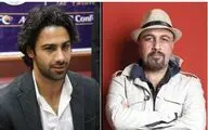 فرهاد مجیدی در کنار رضا عطاران و محسن تنابنده