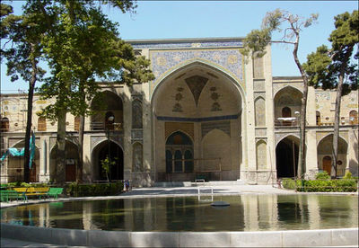 مسجد سپهسالار؛ آخرین شاهکار معماری در الگوی چهار ایوانی