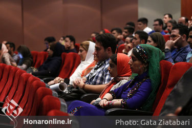 دف نوازی در هجدهمین روز از جشنواره ملی موسیقی جوان در تالار رودکی