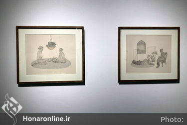 نمایشگاه آلما سینایی در گالری ۰۰۹۸۲۱