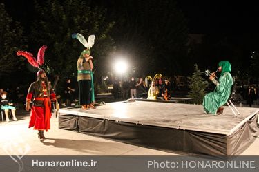مجلس تعزیه خوانی حسینی در پهنه رودکی
