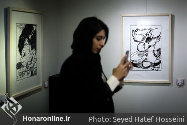 نمایشگاه آثار  قباد شیوا در گالری دیلمان