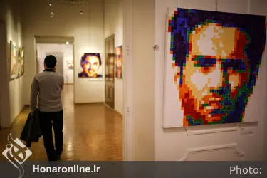 افتتاحیه نمایشگاه پرتره 100 چهره ورزشی ایران در کاخ سعدآباد