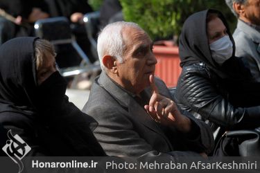 مراسم تشییع پیکر جلال مقامی