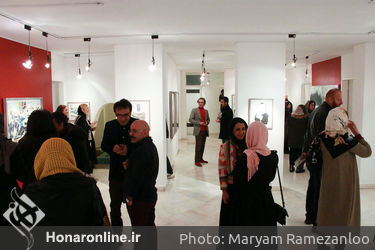 نمایشگاه نقاشی هاوار امینی در گالری ماه