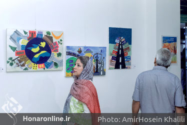 نمایشگاه گروهی نقاشی کودک و نوجوان در گالری شفق