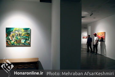 نمایشگاه انفرادی نقاشی‌های مسعود کیمیایی در گالری آریانا
