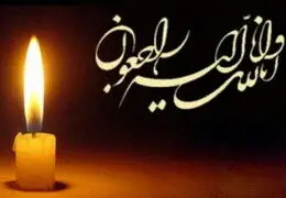 مهدی افضلی درگذشت والده محسن مومنی شریف را تسلیت گفت