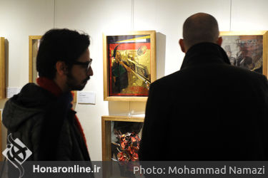 نمایشگاه عکس و چیدمان روی آیینه "مهدی منصوری" در گالری گلستان