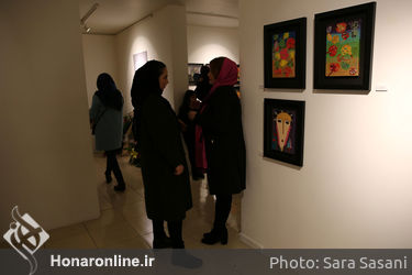 نمایشگاه گروهی کودکان با نام  "افسون کودکانه رنگ" در گالری ژاله