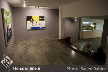 افتتاحیه نمایشگاه نقاشی های باسم رسام در گالری الهه
