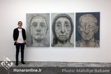 نمایشگاه نقاشی مجتبی خسروی در گالری اُ