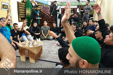 مراسم عزاداری هنری ایرانیان در فنلاند