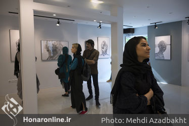 نمایشگاه آثار مرجان قربانی در  گالری هم‌رس