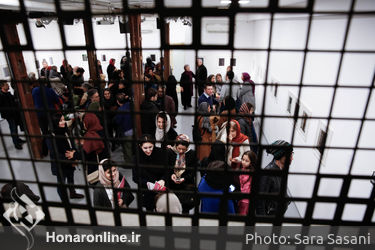افتتاحیه نمایشگاه آثار معصومه مظفری در گالری طراحان آزاد 