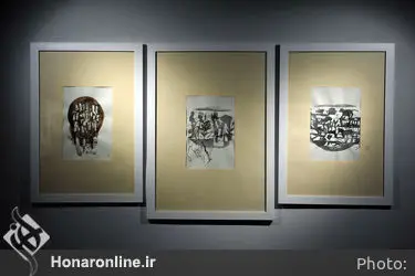 نمایشگاه آثار احسان‌اله زرگری‌پور در گالری آ