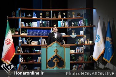 حضور رئیس جمهور در آیین ملی بزرگداشت روز کتاب/تالار وحدت
