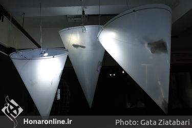 چیدمان دهمین جشنواره بین المللی هنرهای تجسمی فجر