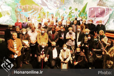  رونمایی از تابلوی تابلوی نقاشی اربعین استاد کیومرث قورچیان