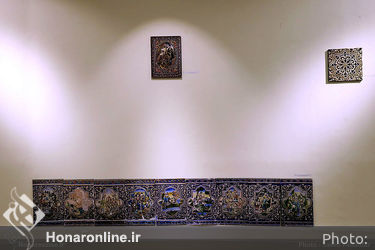 نمایشگاه "طهران در قاب کاشی" در خانه هنرمندان ایران