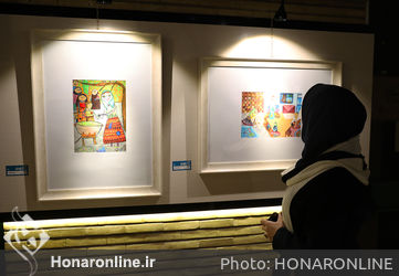 نمايشگاه آثار برتر هفتمين دوسالانه ملى هنرهاى تجسمى " آفرينش"