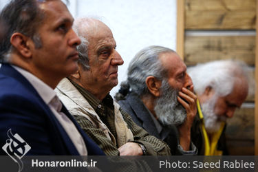 بزرگداشت منوچهر معتبر در هنرستان هنرهای زیبای تهران
