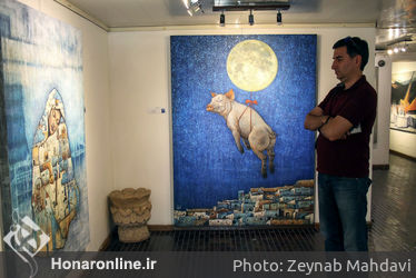 نمایشگاه نقاشی مهدی دشتی در گالری سیحون
