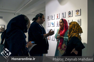 نمایشگاه تصویرسازی امین طلاچیان و فرزین نیک روش در گالری شیرین