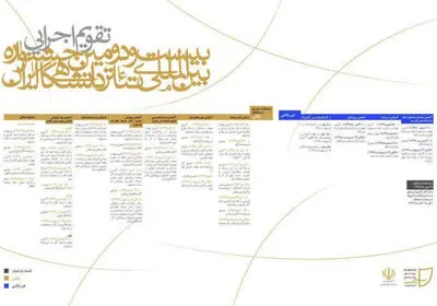  تقویم اجرایی بیست و دومین جشنواره تئاتر دانشگاهی منتشر شد