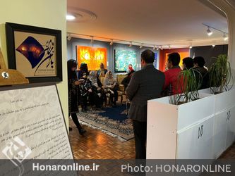 نمایشگاه نقاشی خط های ،«طاهره الله دادیان» در گالری ترانه باران