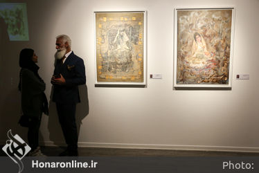 نمایشگاه نقاشی ناصر پلنگی و لباس بهنود جواهرپور در گالری آریانا 