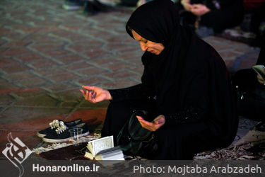 مراسم احیاء شب نوزدهم ماه مبارک رمضان در خانه هنرمندان