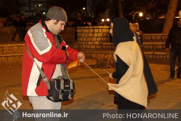 اجراهای خیابانی سی و ششمین جشنواره بین المللی تئاتر فجر  (2)