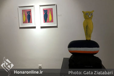 نمایشگاه انفرادی حجم بیژن نعمتی شریف در گالری شیرین