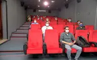 سهیلا گلستانی در اکران فیلم 