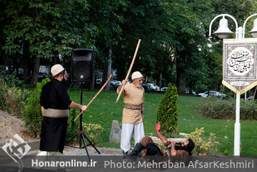اجرای ده مجلس تعزیه سیدالشهدا(ع) در فضای باز فرهنگسرای نیاوران