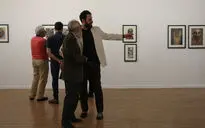 نمایشگاه آثار کیومرث کیاست در گالری دنا