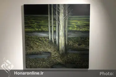 نمایشگاه آثار فلورا فیض‌بخش در گالری اعتماد