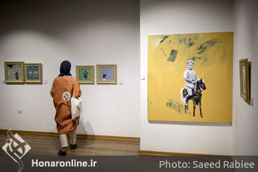 نمایشگاه نقاشی جاوید عندلیب در گالری آس